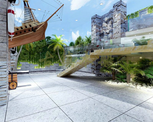 裝飾景觀海盜船